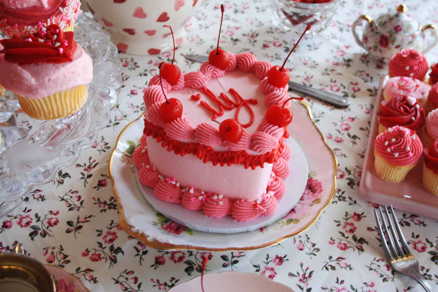 Cherie Heart Cake