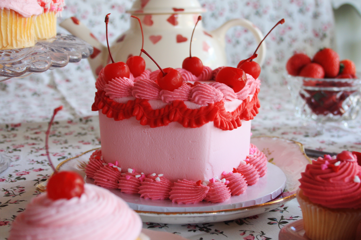 Cherie Heart Cake