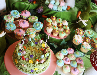 Easter Bunny Cupcakes