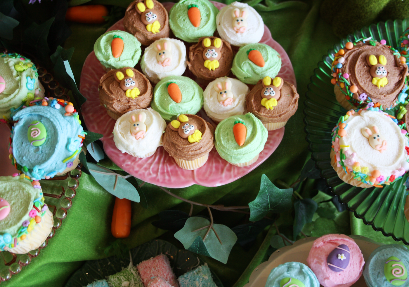 Easter Bunny Cupcakes