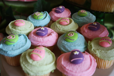 Easter Egg Cupcakes