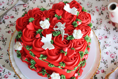 Juliet Heart Cake