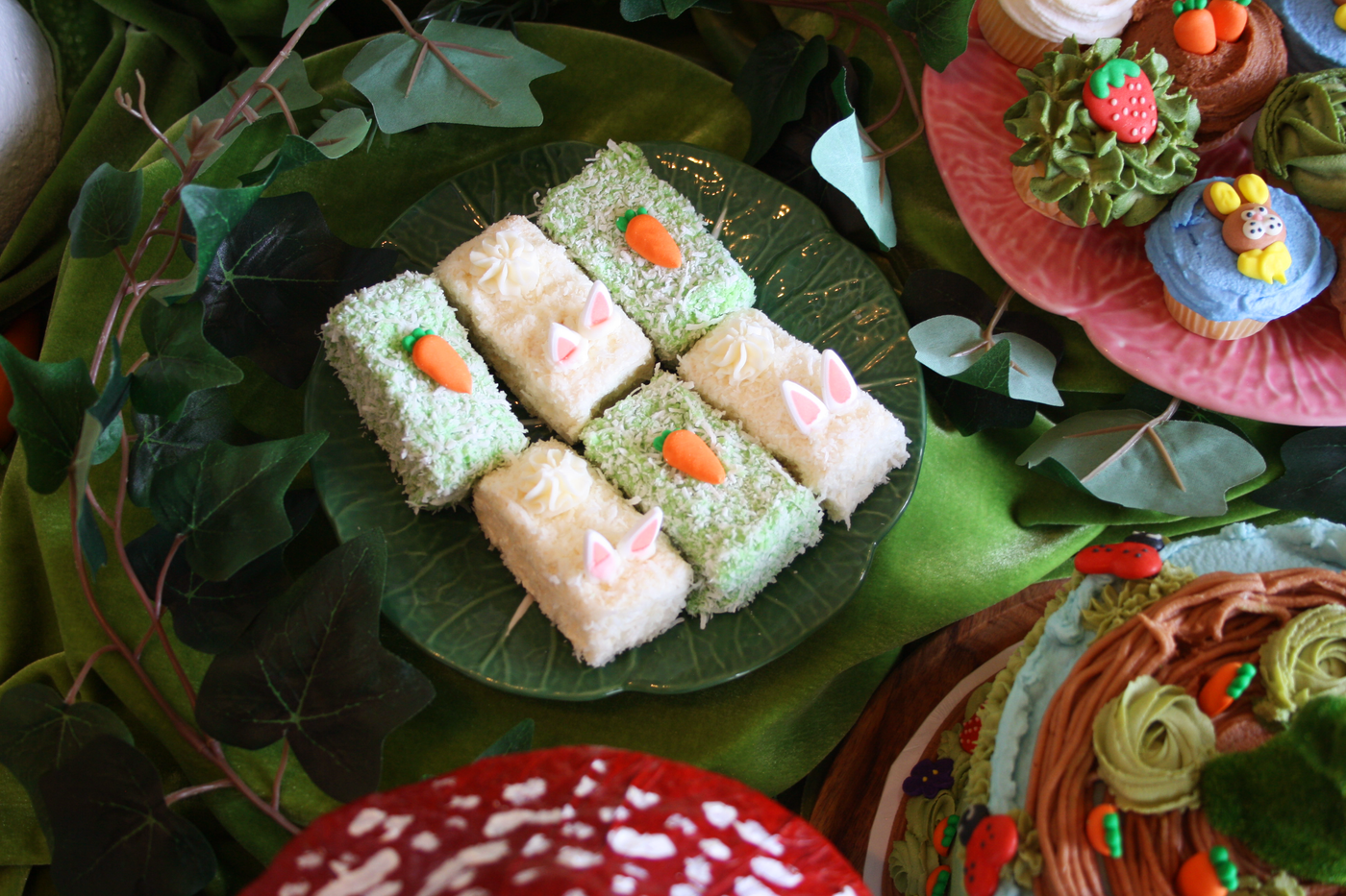 Mini Easter Bunny Lamingtons