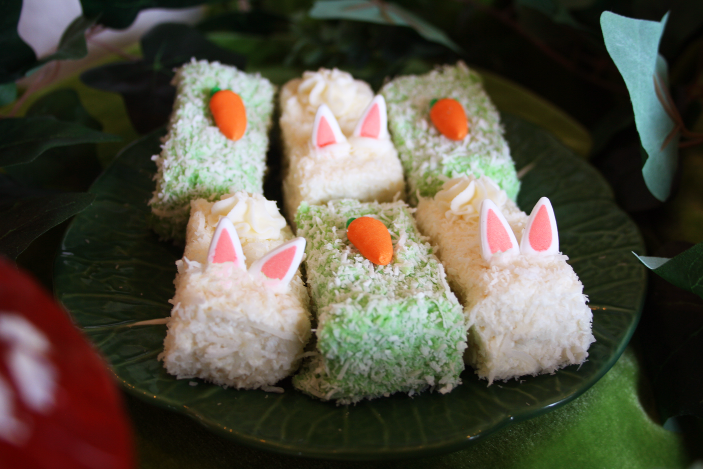 Mini Easter Bunny Lamingtons