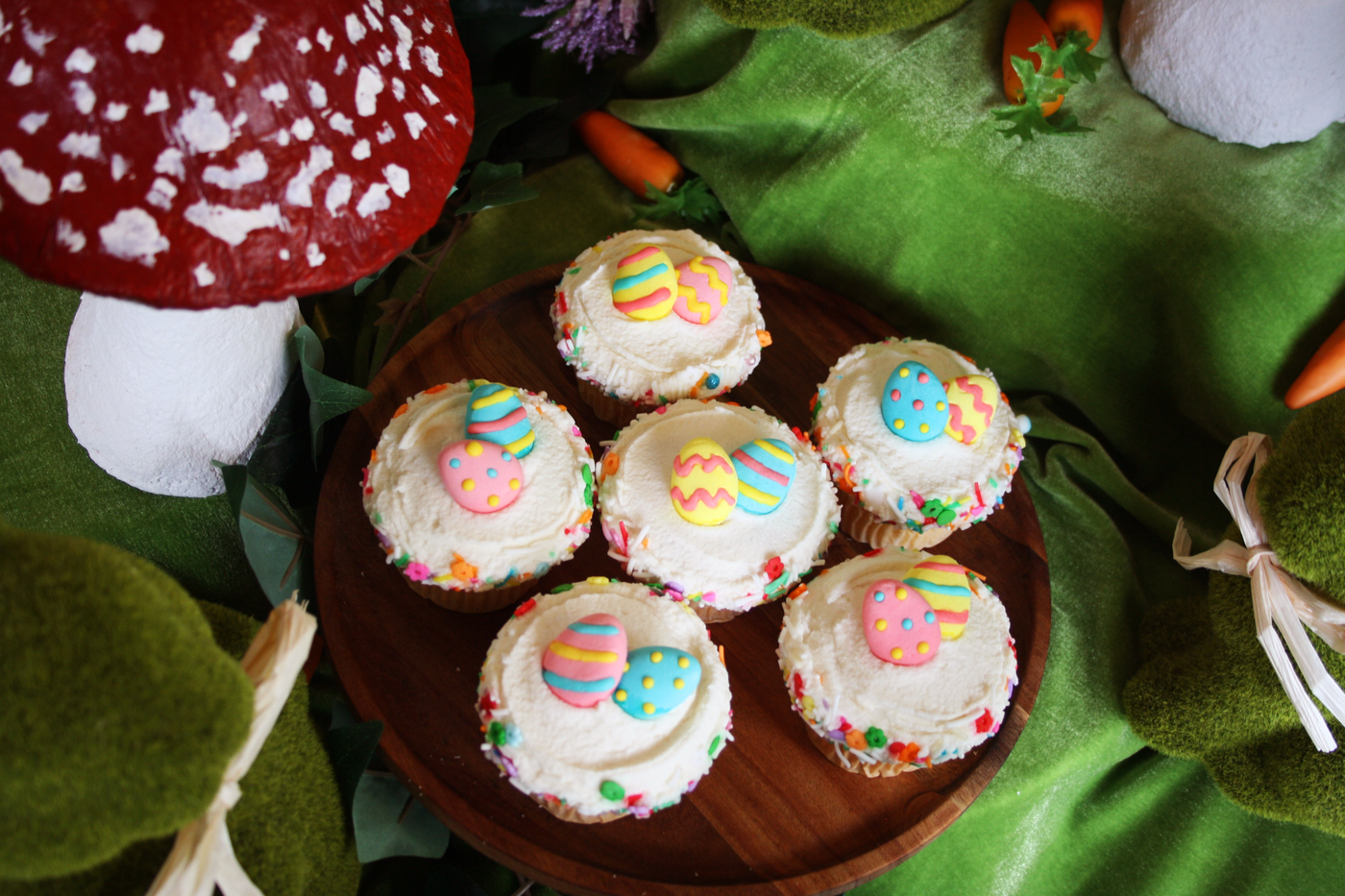 Vegan Easter Cupcakes