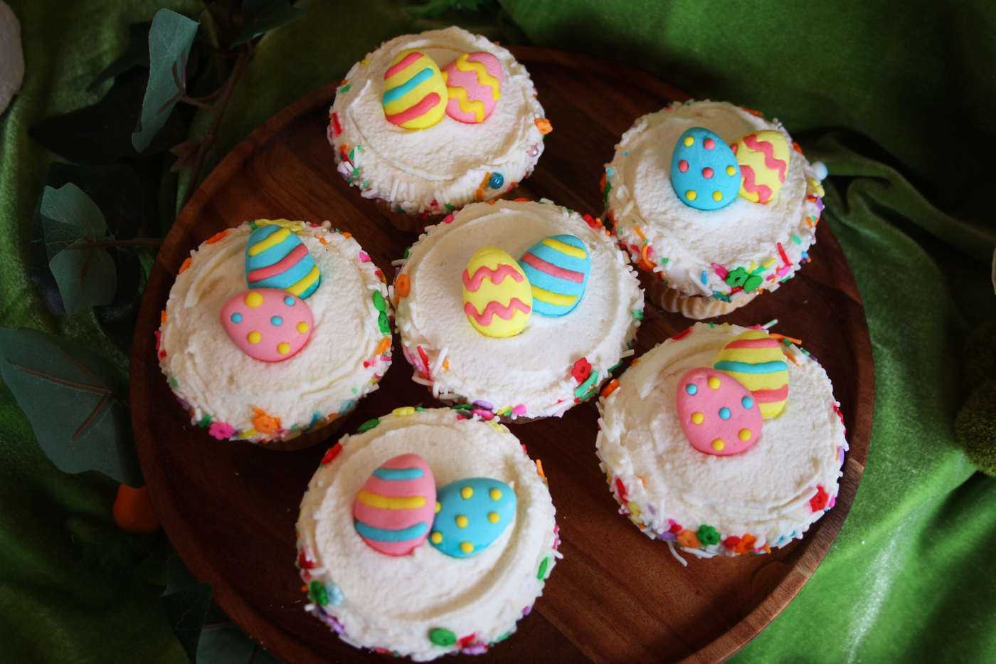 Vegan Easter Cupcakes