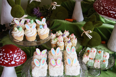 White Rabbit Cupcakes