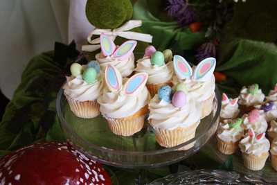 White Rabbit Cupcakes