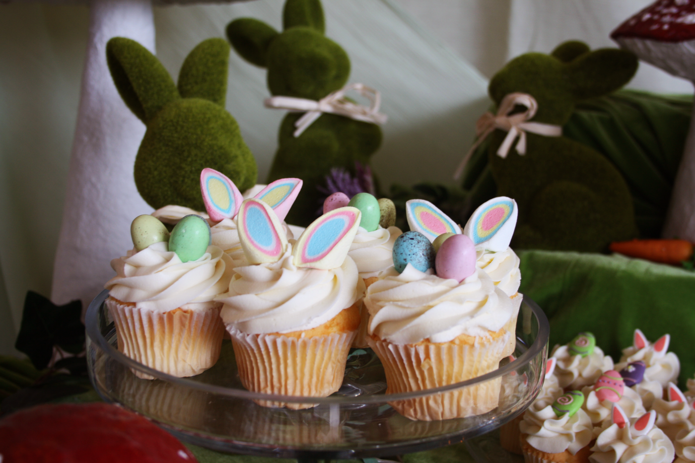 White Rabbit Cupcakes