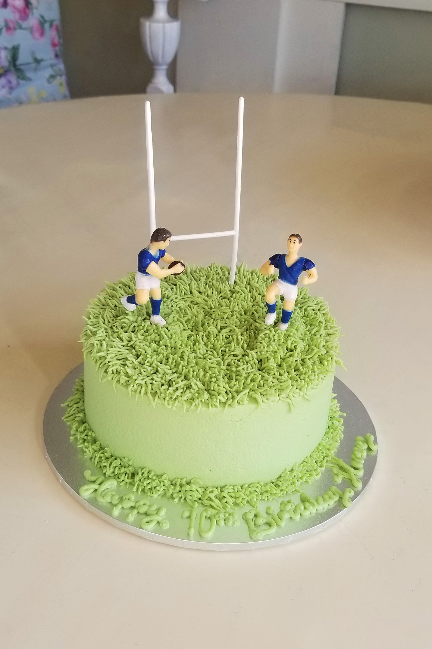 England rugby pitch cake | England rugby pitch cake | Flickr